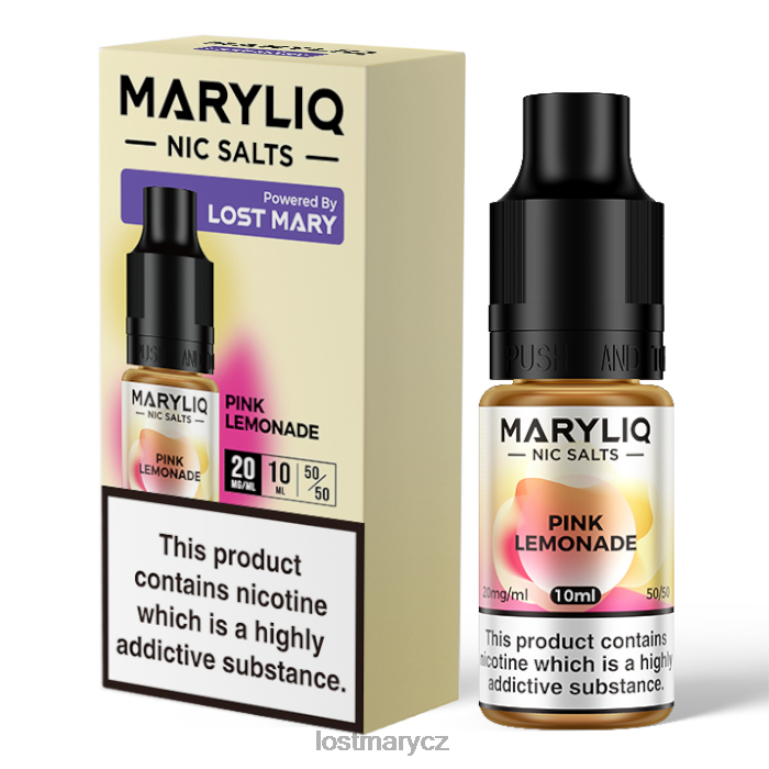 LOST MARY Czech Republic - Lost maryliq nic salts - 10ml růžový 6Z4H0215