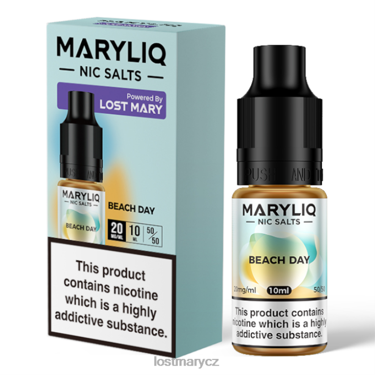 LOST MARY Vape Cena - Lost maryliq nic salts - 10ml plážový den 6Z4H0206