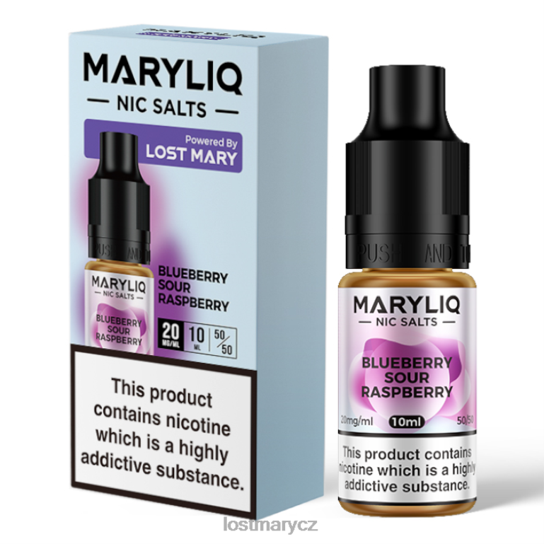 LOST MARY Vape Recenze - Lost maryliq nic salts - 10ml borůvka kyselá malina 6Z4H0207