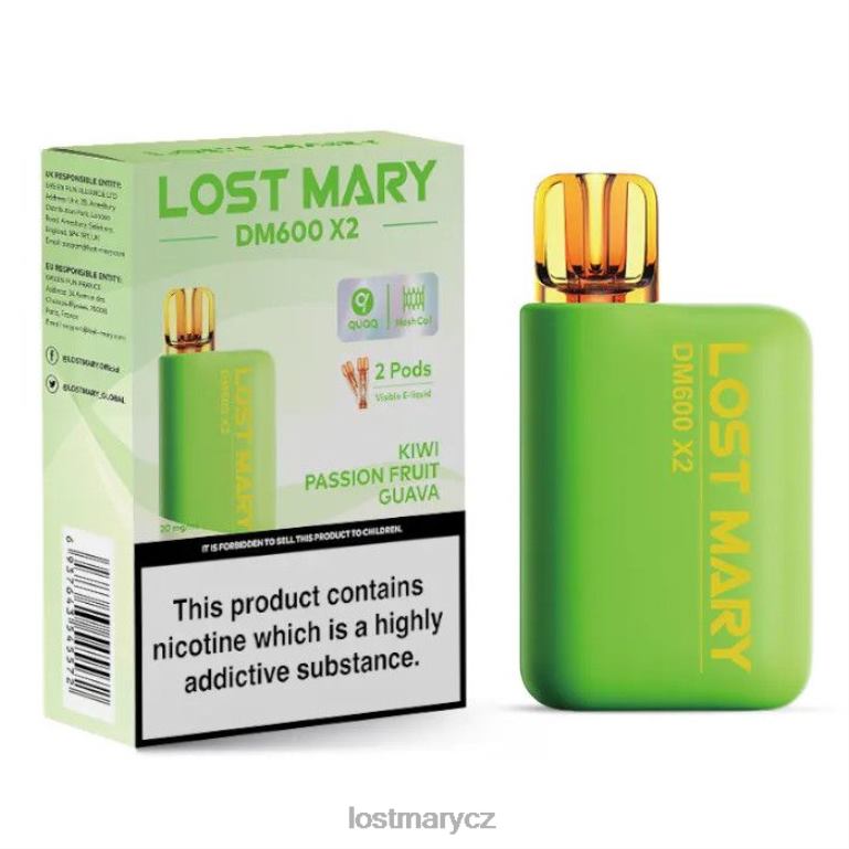 LOST MARY Cena - Jednorázová vapka lost mary dm600 x2 kiwi mučenka guava 6Z4H0193