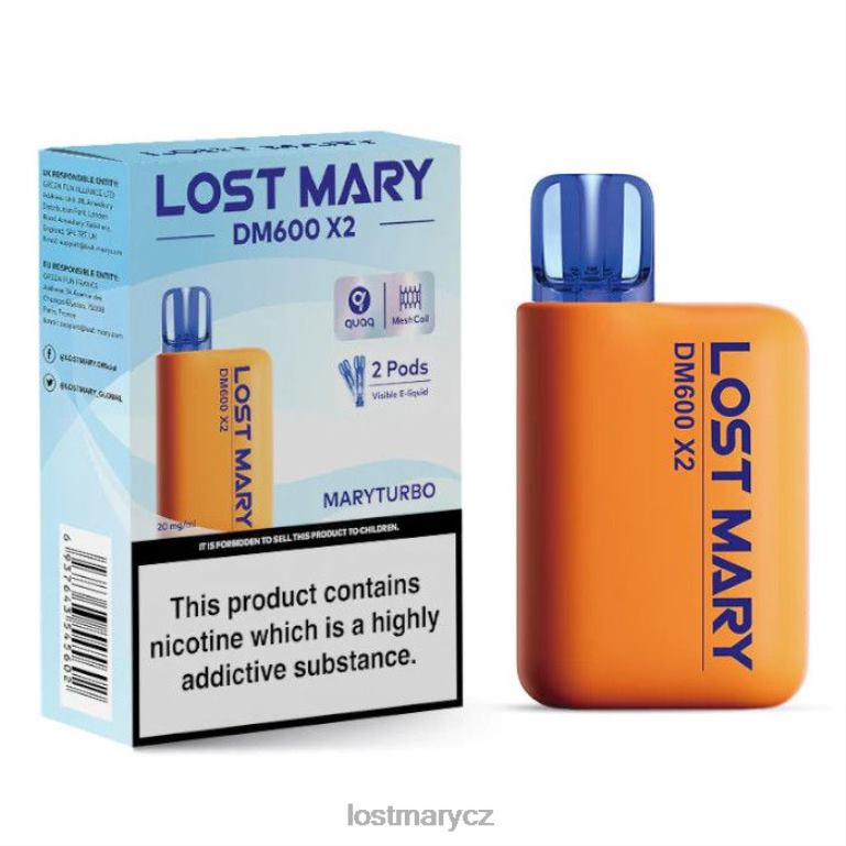 LOST MARY Czech Republic - Jednorázová vapka lost mary dm600 x2 maryturbo 6Z4H0195