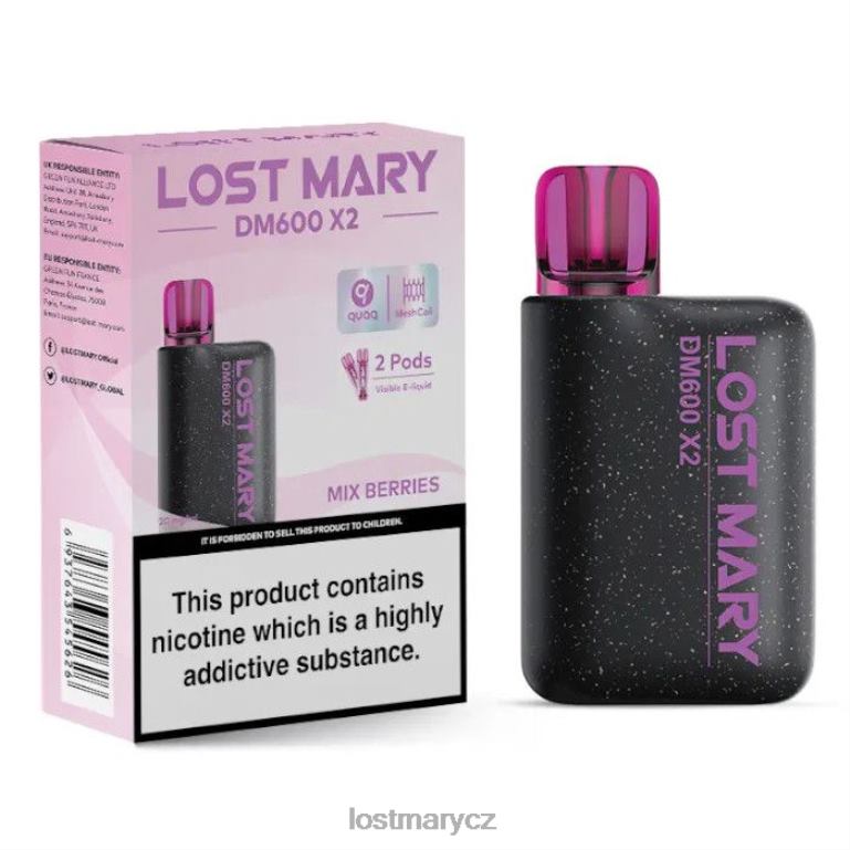 LOST MARY Vape Cena - Jednorázová vapka lost mary dm600 x2 míchat bobule 6Z4H0196