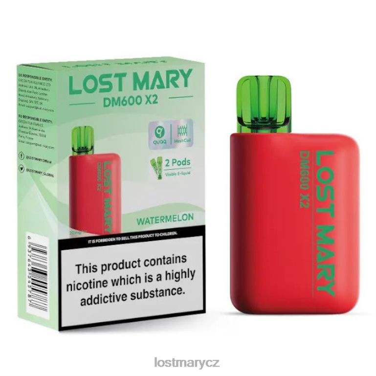 LOST MARY Vape Sale - Jednorázová vapka lost mary dm600 x2 vodní meloun 6Z4H0200